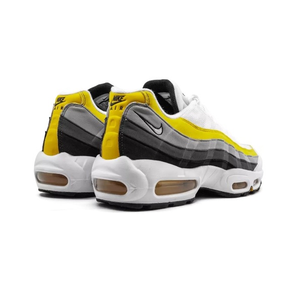 Nike Air Max 95 Shoes Amarillo White Grey Yellow - Picture 3 of 8